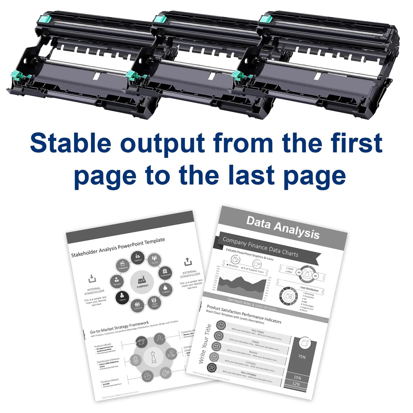 DR730 DR 730 Drum Unit: Compatible 2 Pack Black DR-730 DR 730 Drum Unit (NO Toner) Replacement for Brother HL-L2350DW MFC-L2710DW HL-L2370DWXL DCP-L2550DW HL-L2390DW Printer | High Yield